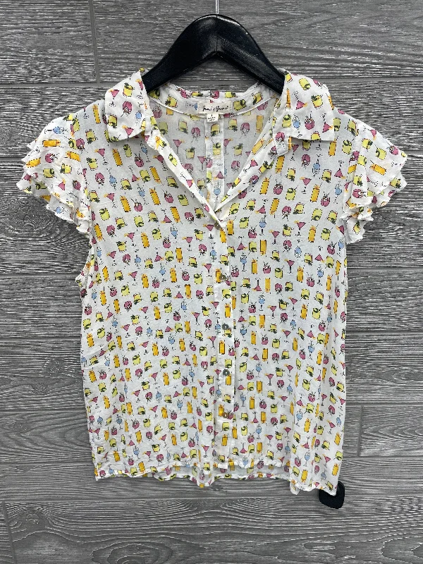 Best Bargains Multi-colored Top Short Sleeve Grand And Greene, Size S