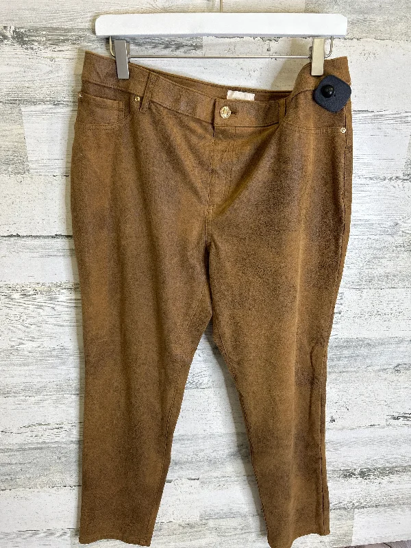 Limited Stock Pants Other By Chicos In Brown, Size: 14