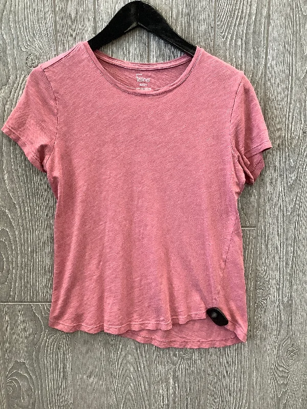Factory Direct Sale Pink Top Short Sleeve Felina, Size S