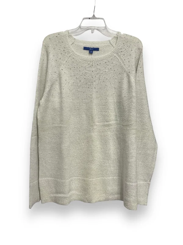 Midnight Madness Sweater By Apt 9 In Grey, Size: Xl
