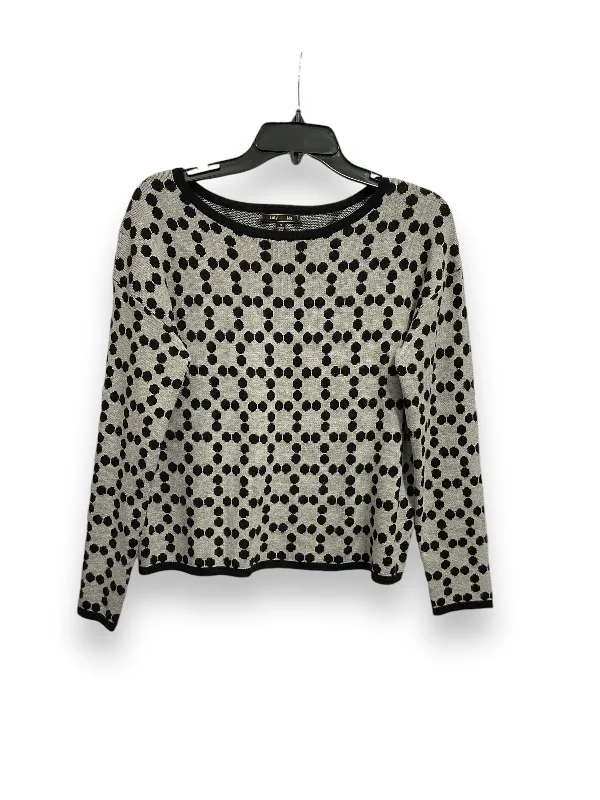 Now or Never Sweater By Cmc In Black & Grey, Size: S