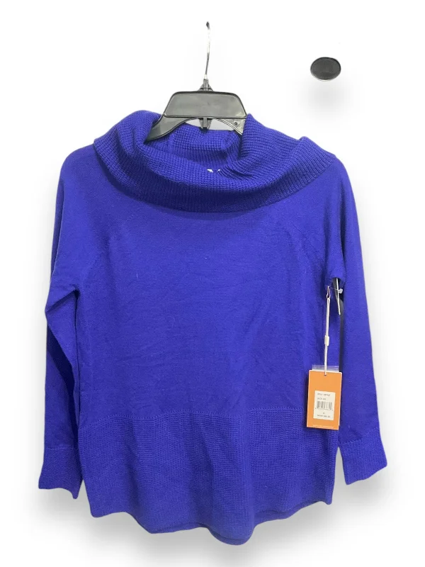 Referral Discount Sweater By Cyrus Knits In Blue, Size: S