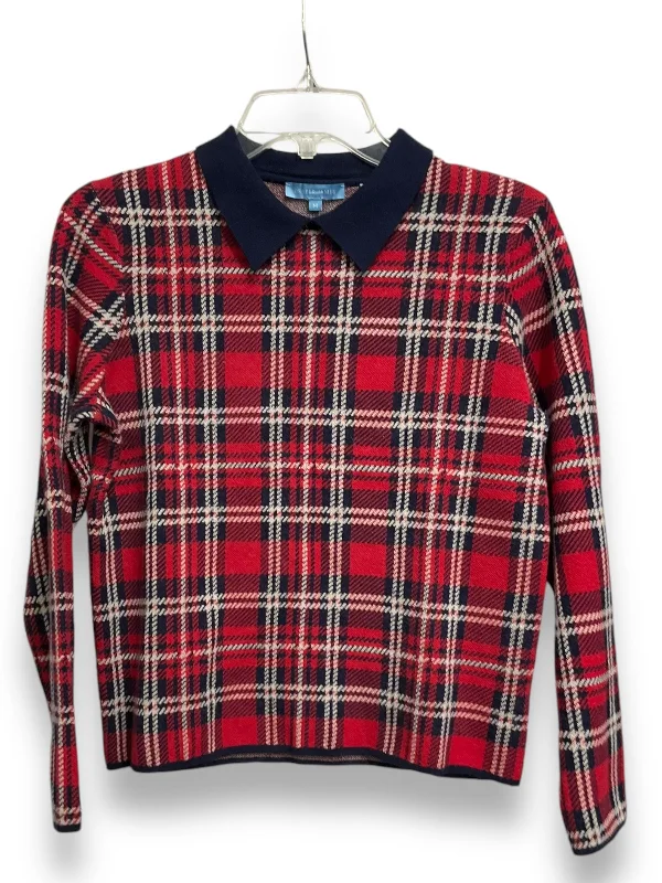Bargain Bin Sweater By Draper James In Red, Size: M