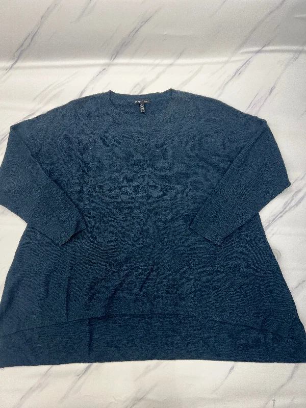 Can't Miss Sweater By Eileen Fisher In Blue, Size: Xl