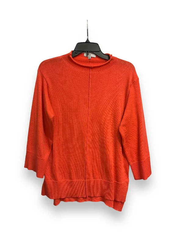 Limited Availability Sweater By Fate In Orange, Size: M