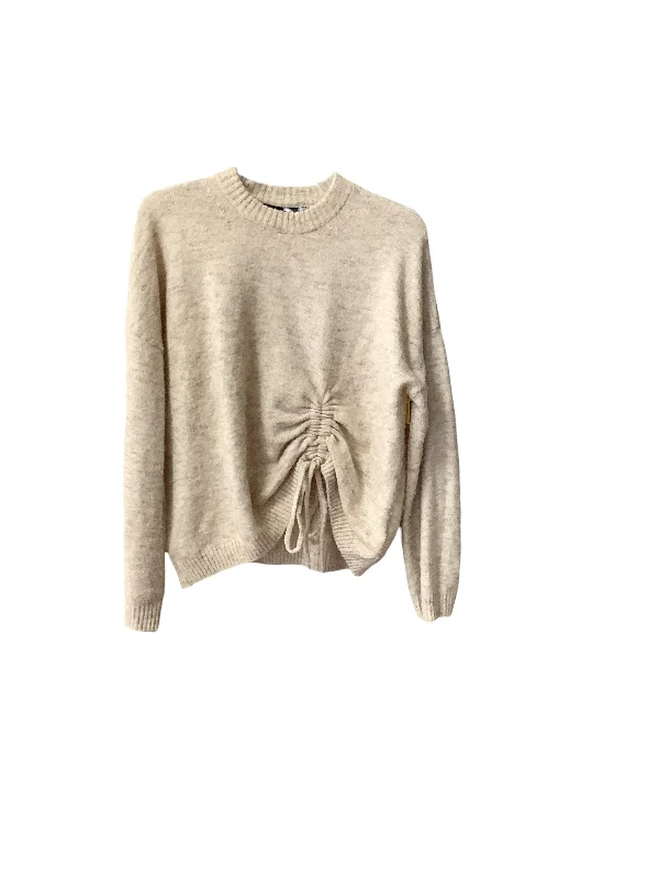 Huge Savings Sweater By French Connection In Cream, Size: S