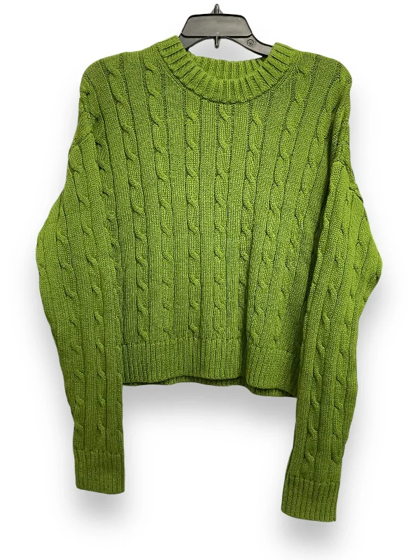 Inventory Reduction Sweater By Gap In Green, Size: L