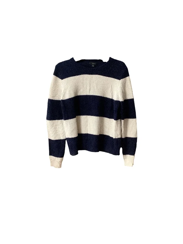 Extra Savings Sweater By J. Crew In Striped Pattern, Size: L