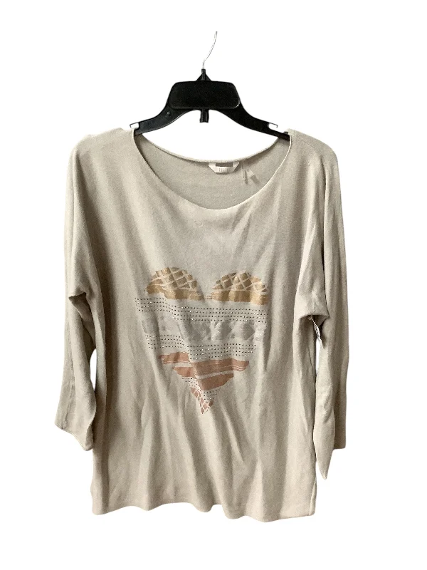 Limited Time Sweater By Kaktus In Grey, Size: L