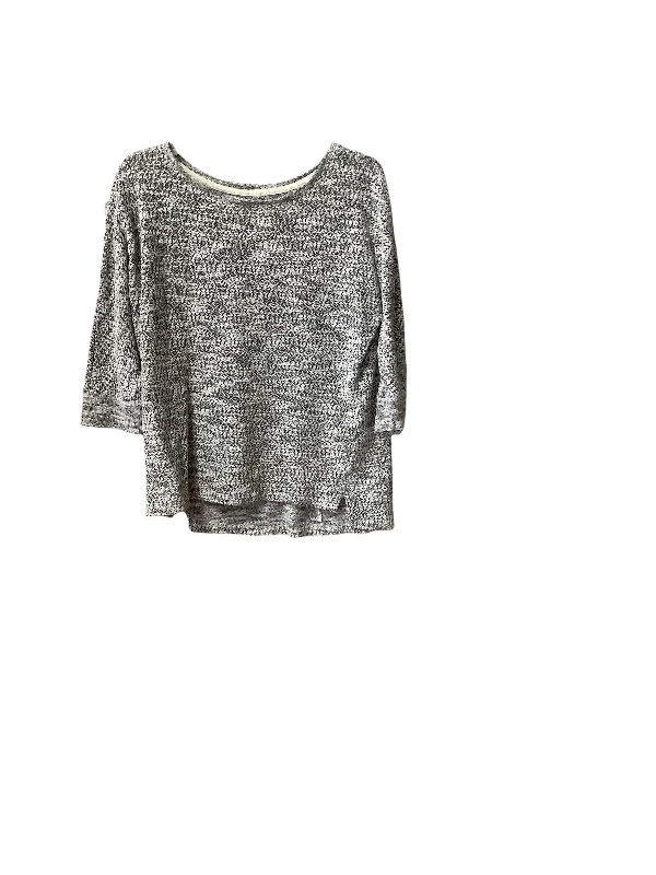 Special Buy Sweater By Lou And Grey In Black & White, Size: L