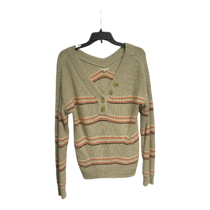 Limited Edition Sweater By Maurices In Cream, Size: L