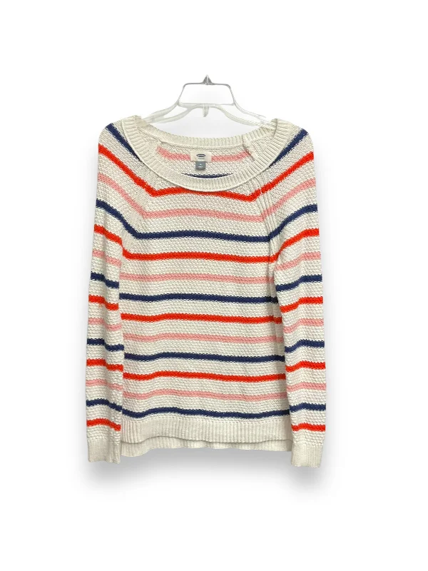 Special Price Sweater By Old Navy In Striped Pattern, Size: M