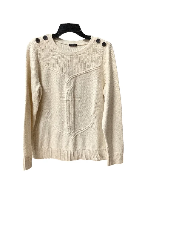 Savings Galore Sweater By Talbots In Beige, Size: M