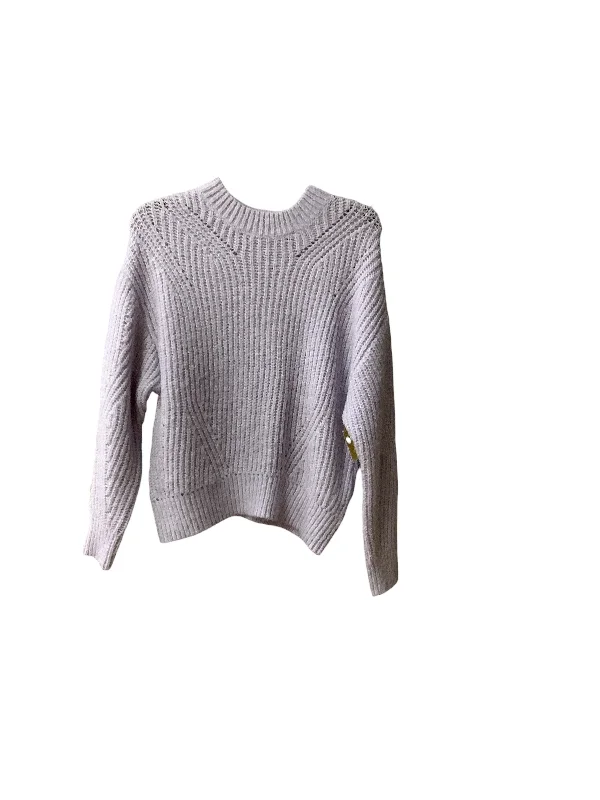 Great Deals Sweater By Time And Tru In Purple, Size: Xs