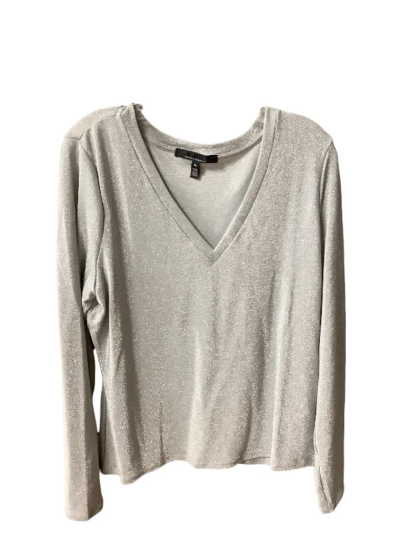 Lowest Prices Sweater By White House Black Market In Silver, Size: Xl