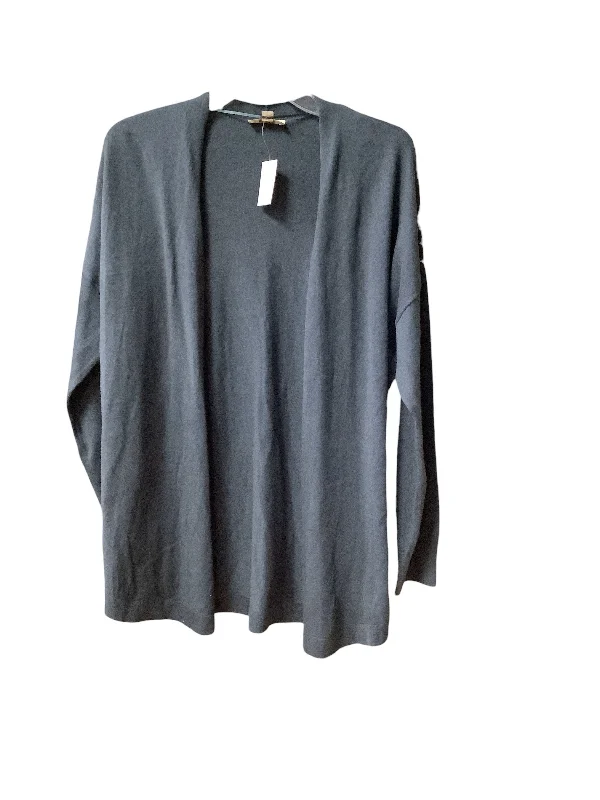 Price Reduction Sweater Cardigan By Loft In Blue, Size: L