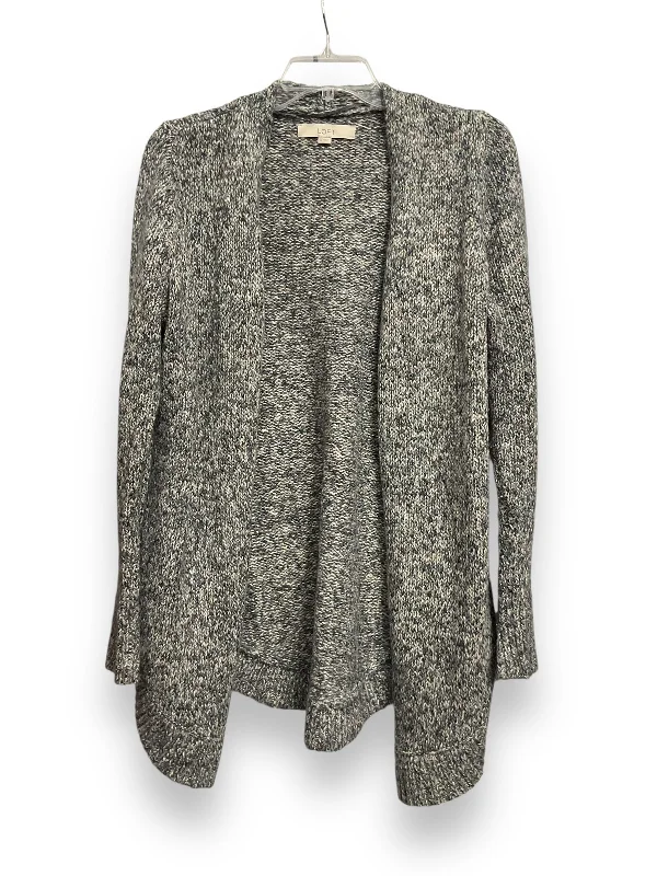 Deal Alert Sweater Cardigan By Loft In Multi-colored, Size: M