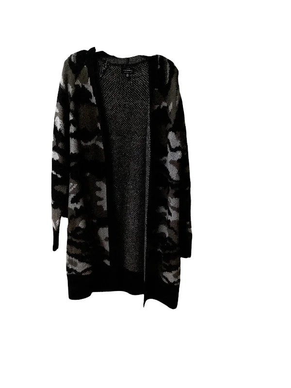 Limited Availability Sweater Cardigan By Lucky Brand In Camoflauge, Size: S