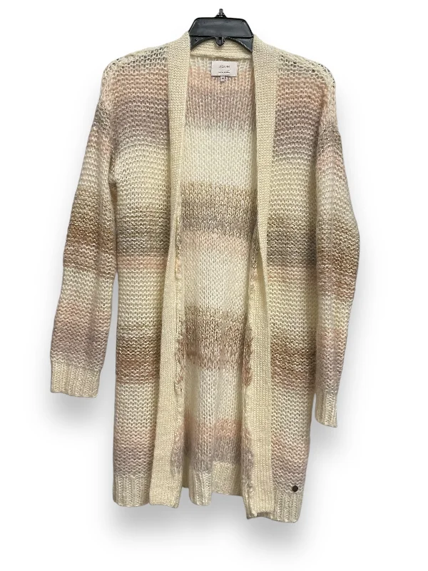 Instant Savings Sweater Cardigan By Numph In Striped Pattern, Size: Xs