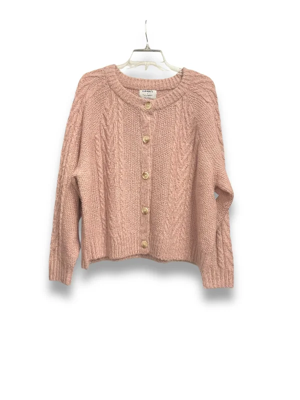 Limited Time Sweater Cardigan By Old Navy In Pink, Size: 2x