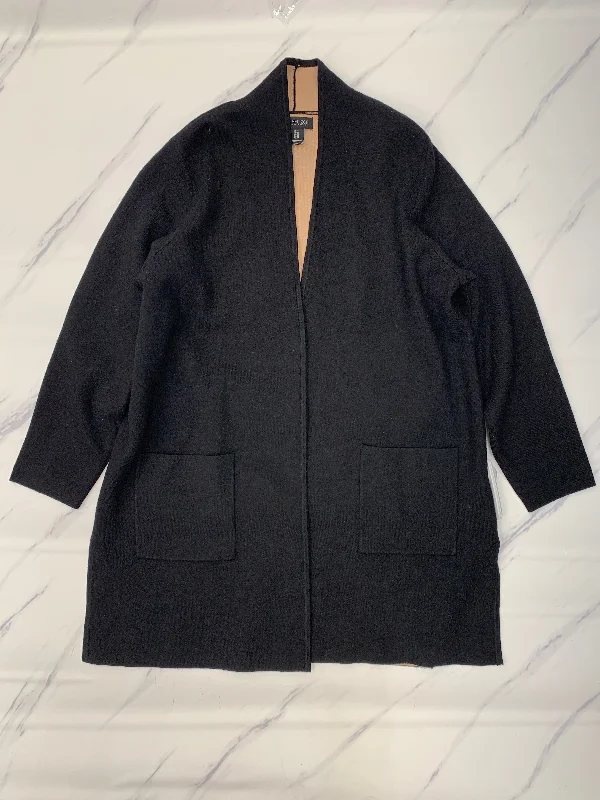 Markdown Madness Sweater Cardigan By Rachel Zoe In Black, Size: 1x