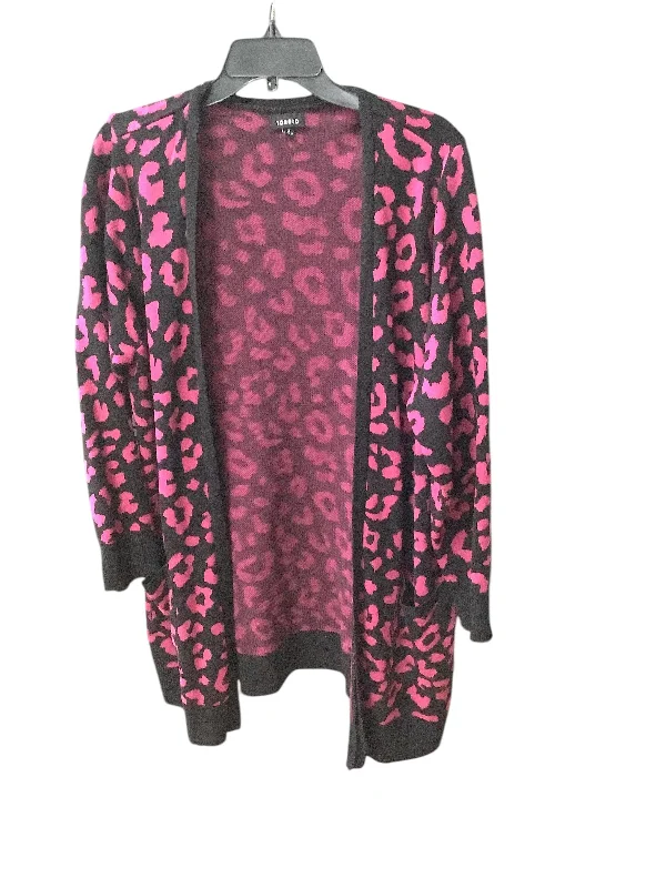 Shop and Save Sweater Cardigan By Torrid In Leopard Print, Size: 22