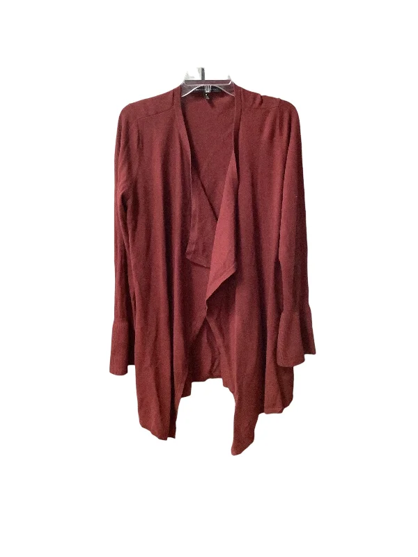 Crazy Deals Sweater Cardigan By White House Black Market In Maroon, Size: M