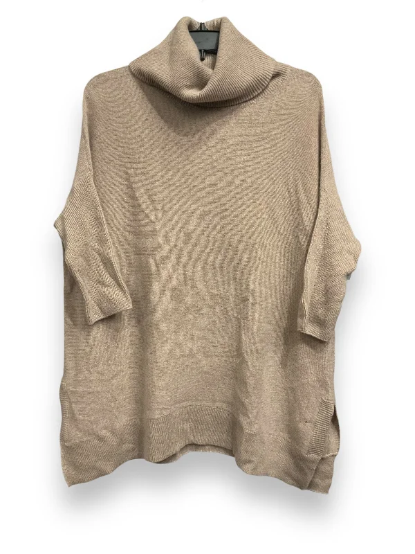 New Deals Sweater Cashmere By Aqua In Taupe, Size: S