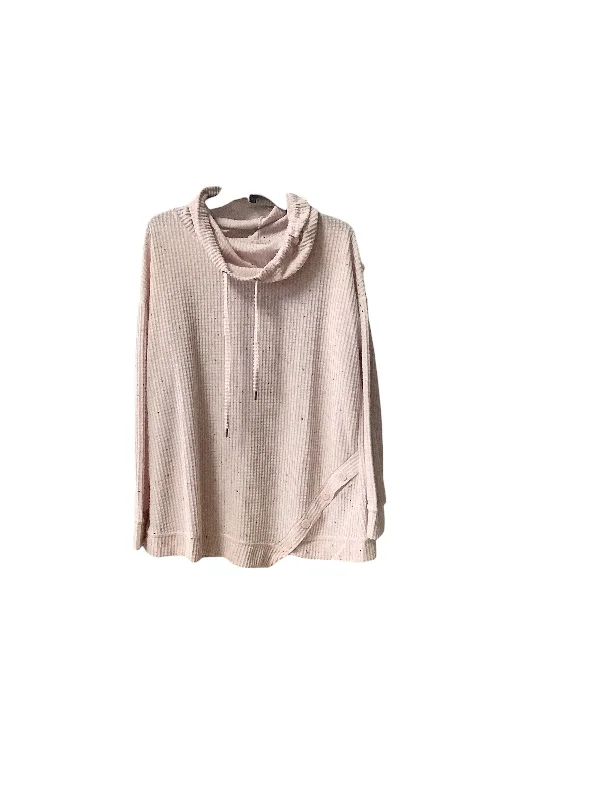 Don't Miss Sweatshirt Collar By Cmc In Pink, Size: 1x