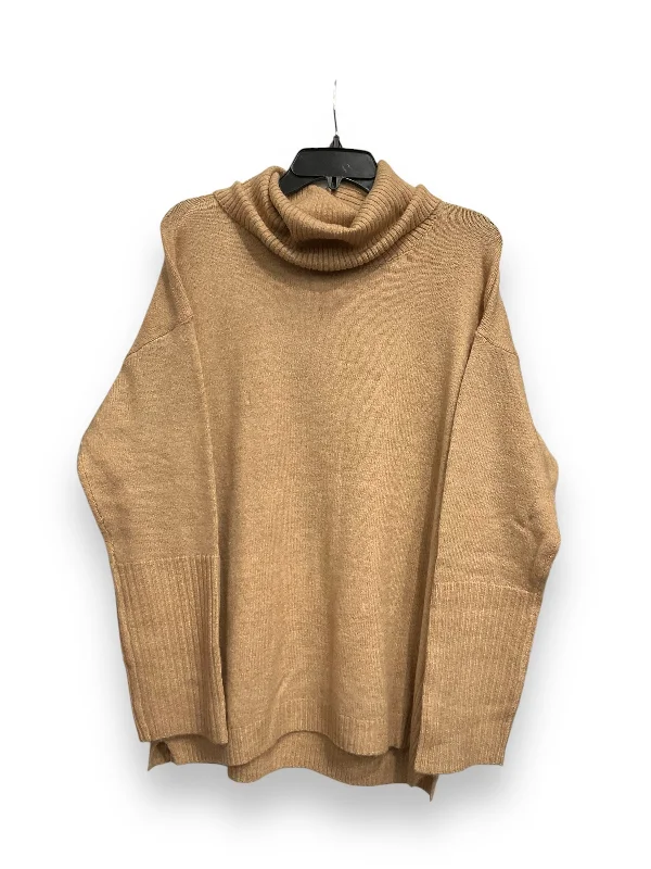 Bargain Prices Sweatshirt Collar By Loft In Tan, Size: M