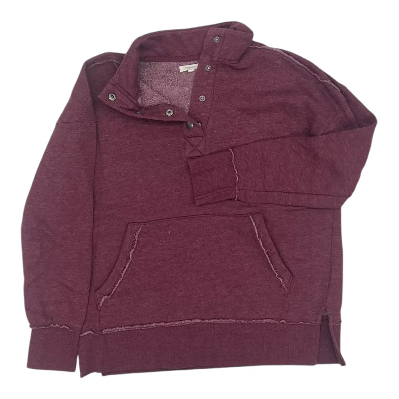 New Arrival Sweatshirt Collar By Maurices In Pink, Size:Xs