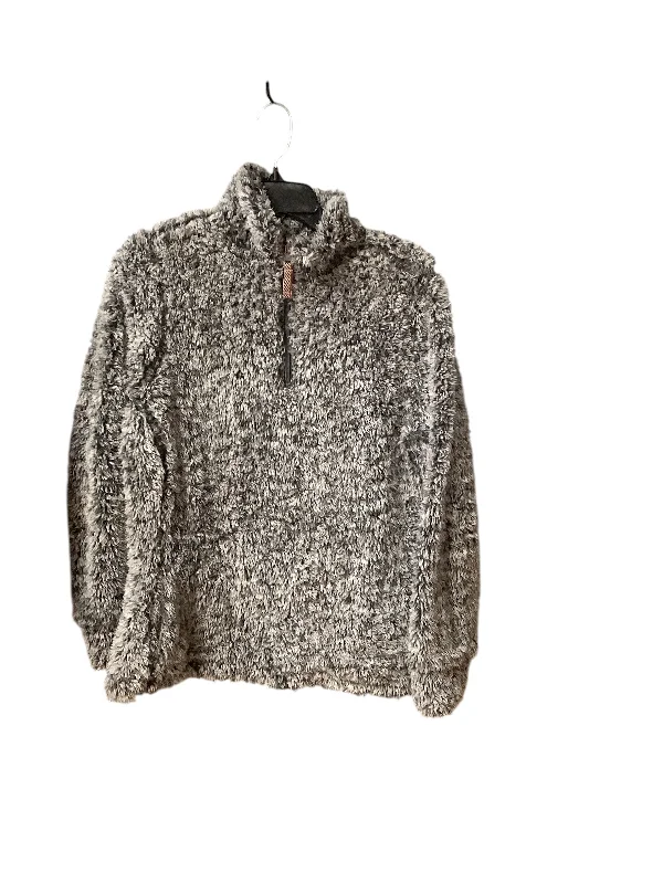 Bargain Prices Sweatshirt Collar By Weatherproof In Grey, Size: S
