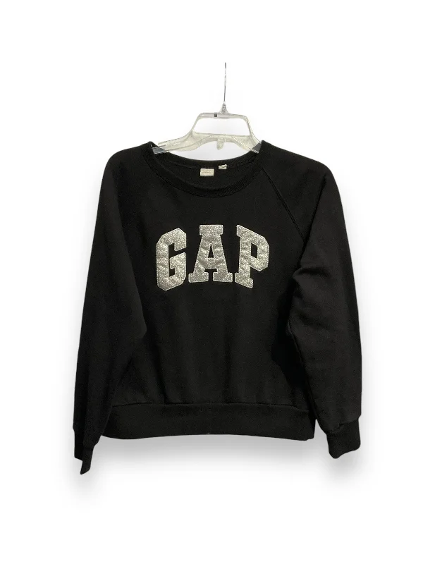 One-DAY Sale Sweatshirt Crewneck By Gap In Black, Size: S
