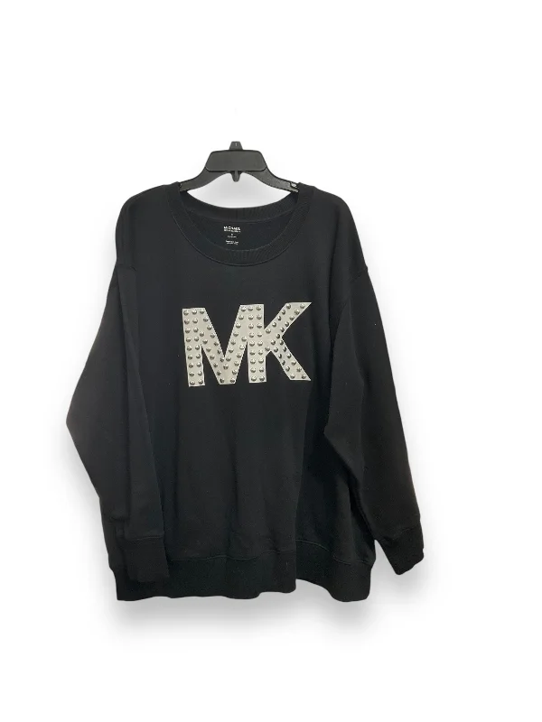 Unbeatable Prices Sweatshirt Crewneck By Michael By Michael Kors In Black, Size: 3x