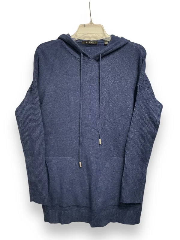 Epic Deals Sweatshirt Hoodie By Cyrus Knits In Blue, Size: S