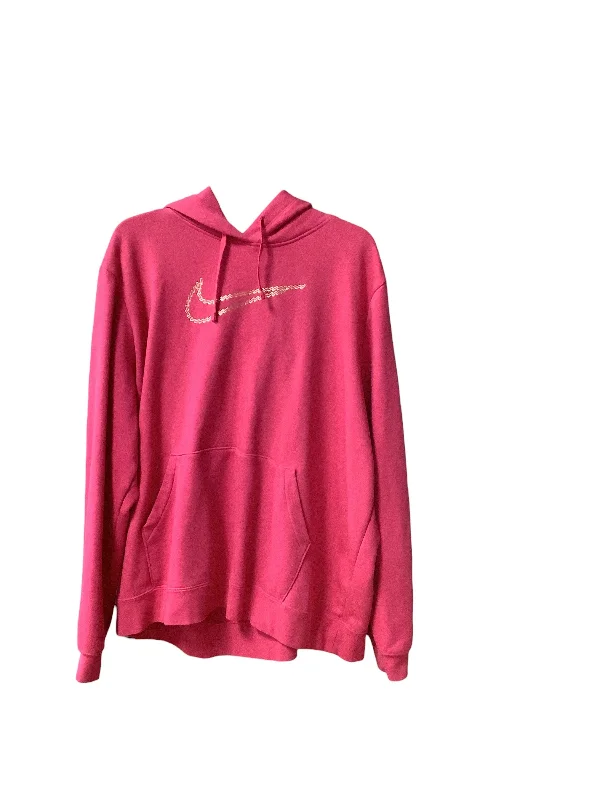 Value Deals Sweatshirt Hoodie By Nike Apparel In Pink, Size: Xxl