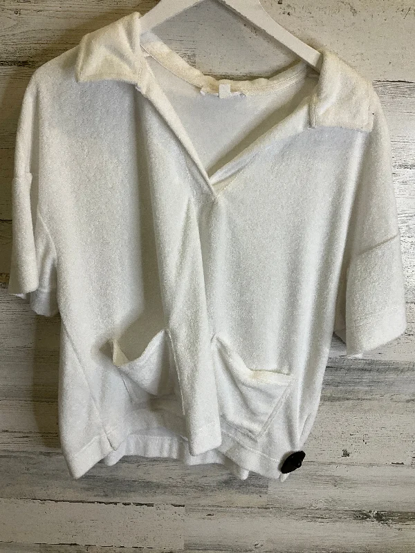 Steals and Deals Swimwear Cover-up By Jane And Delancey In White, Size: L