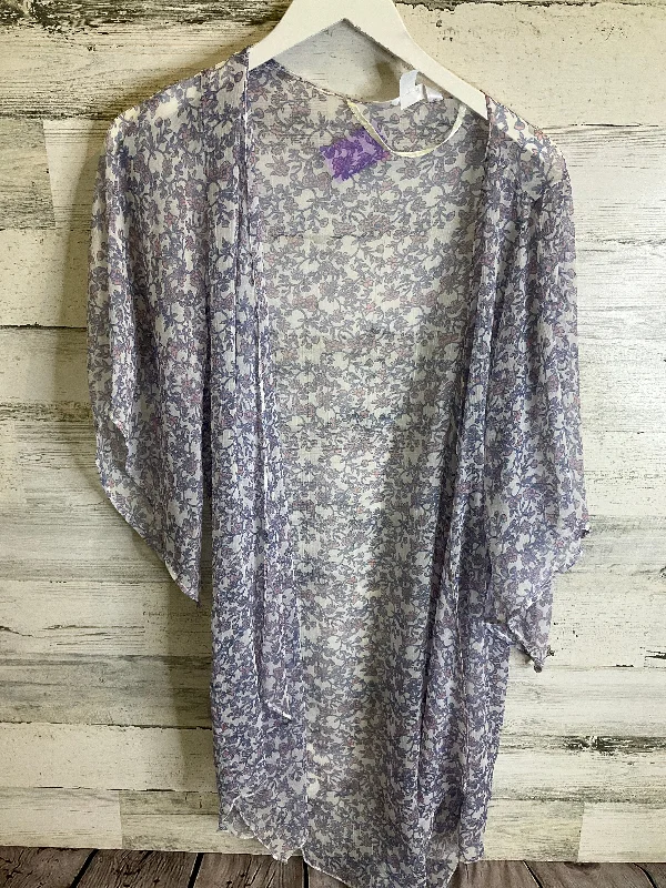 Final Markdown Swimwear Cover-up By Lc Lauren Conrad In Blue, Size: M