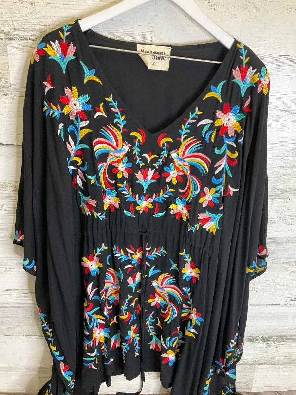 Closeout Sale Swimwear Cover-up By Savanna Jane In Black, Size: Xl