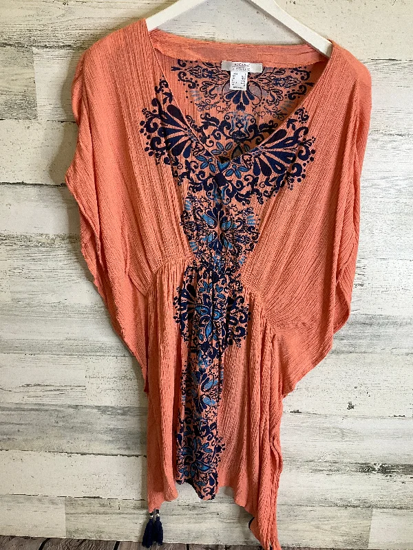 Markdown Madness Swimwear Cover-up By Venus In Orange, Size: S