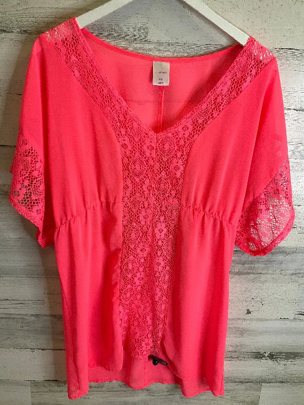 Early Access Swimwear Cover-up By Xhilaration In Pink, Size: M
