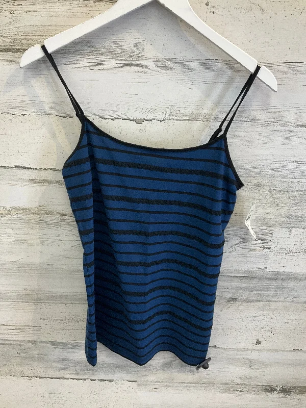 Lowest Prices Tank Top By Loft In Black & Blue, Size: M