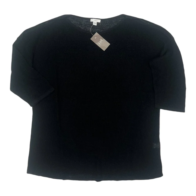 Extra Discounts Top 3/4 Sleeve By J. Jill In Black, Size:M