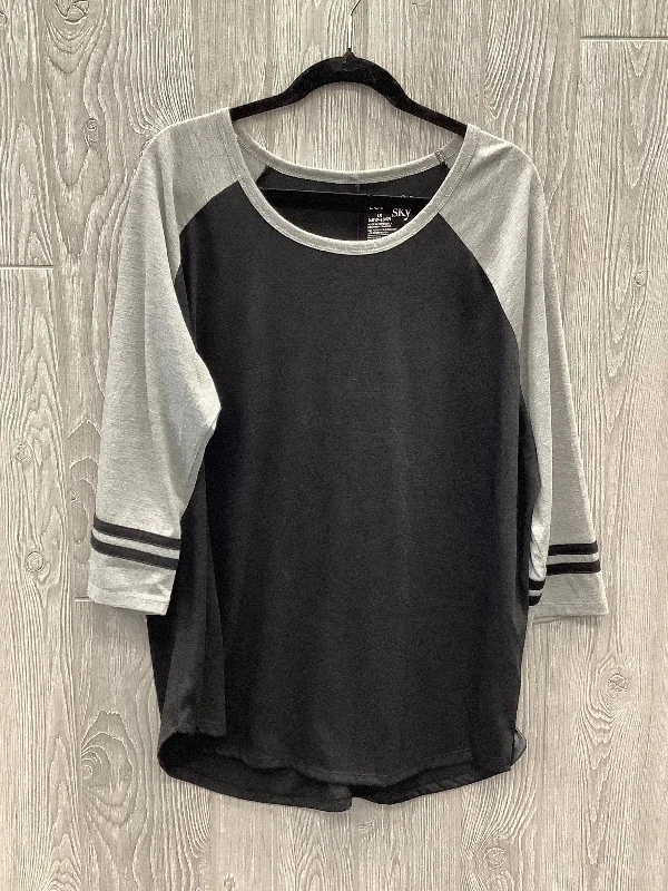 Savings Galore Top 3/4 Sleeve By Terra & Sky  Size: 1x