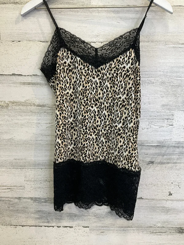 Hot Deal Top Cami By White House Black Market In Animal Print, Size: M