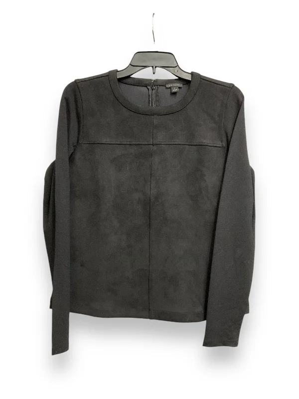 Price Reduction Top Long Sleeve Basic By Ann Taylor In Black, Size: S
