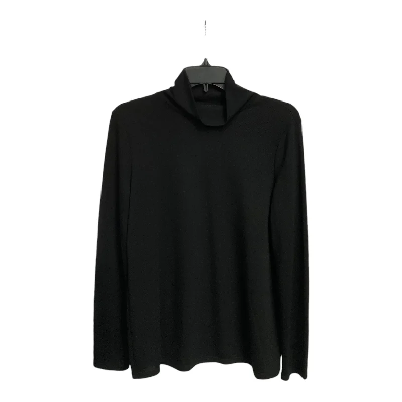 Instant Savings Top Long Sleeve Basic By Banana Republic In Black, Size: M