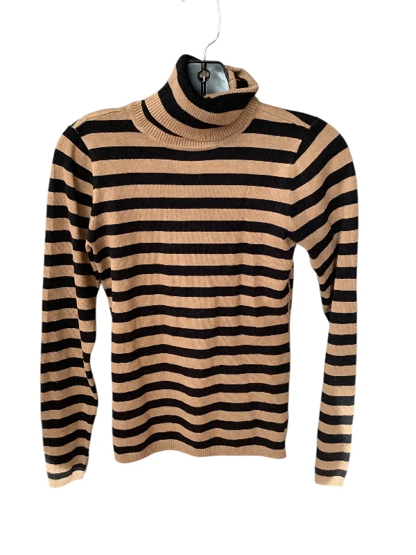 Lowest Prices Top Long Sleeve Basic By Limited In Striped Pattern, Size: Xs