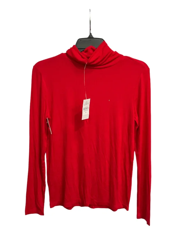 Huge Discounts Top Long Sleeve Basic By Loft In Red