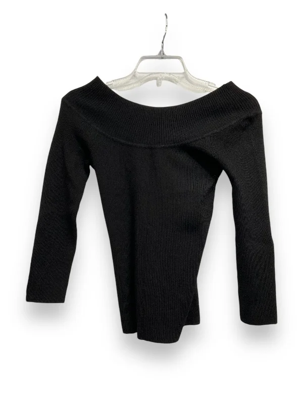 Limited Quantity Top Long Sleeve Basic By Tommy Hilfiger In Black, Size: Sp